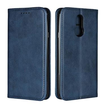 Imagem de For LG Q7 Texture Magnetic Horizontal Flip Leather Case with Holder & Card Slots & Wallet