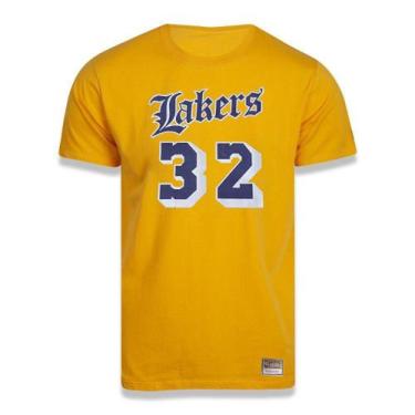 Imagem de Camiseta Mitchell & Ness Los Angeles Lakers Nba Johnson 32