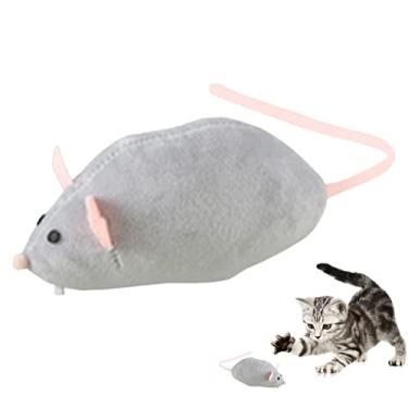 Imagem de brinquedo para gatos - Ratos Dos Desenhos Animados Ratos Gato Mastigar Brinquedo,Brinquedos catnip resistentes à mordida para gatos e gatinhos, brinquedos interativos com uma Visn