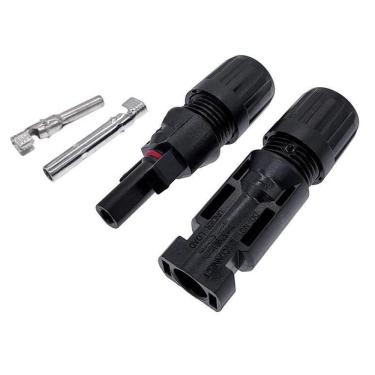 Imagem de Conector Mc4 Para Painel Solar Par (Macho + Femea)