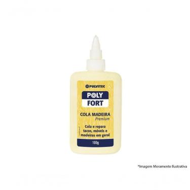 Imagem de Cola Madeira Pulvitec 100g C/24pcs