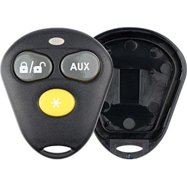 Imagem de KeylessOption – Caixa de controle remoto para chave de carro com 2 botões para alarme de pós-venda