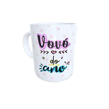 Imagem de Caneca de cerâmica vovó do ano presente divertido família