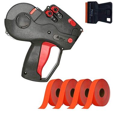 Imagem de Monarch 1136 Kit de iniciantes de etiqueta: inclui pistola de preço, 7.000 etiquetas de marcação de preço vermelho fluorescente e tinta pré-carregada