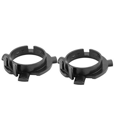 Imagem de Suporte adaptador de LED, Suuonee 2 peças adaptador de lâmpada de farol de carro H7 suporte de retentor de base adequado para K5 Hyundai Santafe