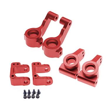 Imagem de 2Pcs Alloy Knuckle Steering Arm Rear Hubs for RC Car 1/10 ECX 2WD Series Parts