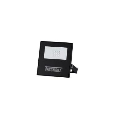 Imagem de Refletor Taschibra TR LED Slim 10W Preto Bivolt 6500K Luz Branca