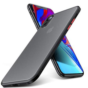 Imagem de ORIbox Capa compatível com capa para iPhone XR, Platina ultrafina antiderrapante, leve
