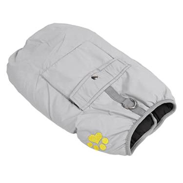 Imagem de Agasalho para animais de estimação para clima frio e quente colete de proteção de pelos macios dupla face para cães grandes 3Xl