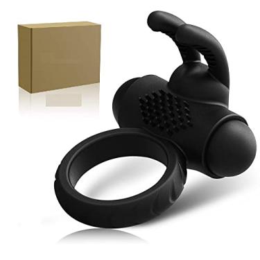 Imagem de massageador relax pro Conjunto Com 3 Anéis Peniano Retardador De Ejaculação Em Diferentes Tamanhos Com Esferas Estimulativas Preto Stay Hard