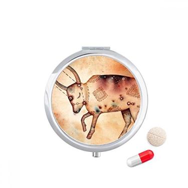 Imagem de Porta-comprimidos de maio de abril, Taurus, constelação do zodíaco, caixa de armazenamento de remédios