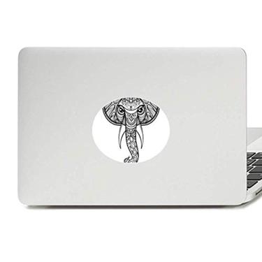 Imagem de Adesivo de notebook com emblema de vinil da Paint Elephant Friend Company