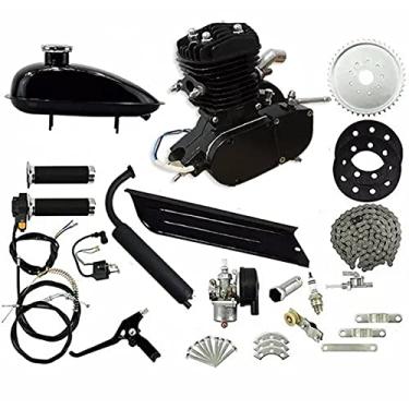 Imagem de Kit Motor Tipo 80cc 2t Motorizada Gasolina Completo Preto
