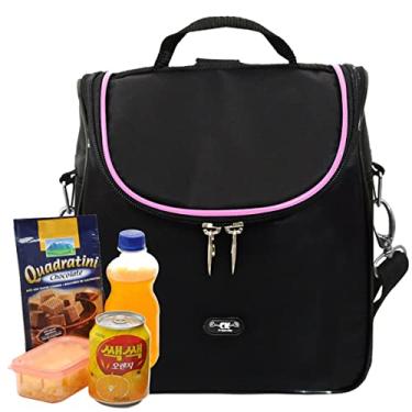 Imagem de Bolsa Termica Lancheira Marmita Bebidas Adulto Unissex Cor:Rosa