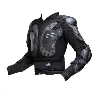 Imagem de Colete Integral Motocross Trilha Red Dragon Proteção Ombros