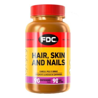 Imagem de Suplemento Polivitamínico FDC – Hair Skin Nail’s 90 Caps-Unissex