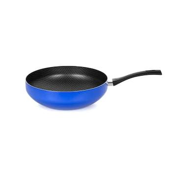 Imagem de Frigideira Wok Multiflon Color com Revestimento Ultra 7 Azul - 28 cm