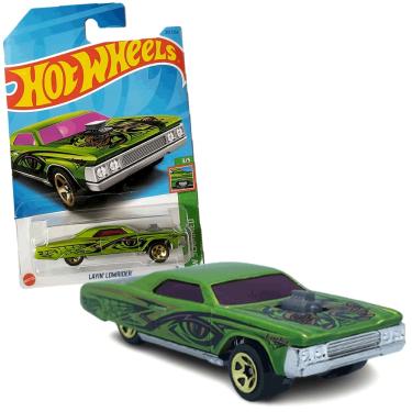 Imagem de Carrinho Hot Wheels Layin Lowrider Verde Slammed
