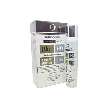 Imagem de Blur Hd Base Corretiva Cosmobeauty com Proteção Solar FPS 60 - Cor BEGE - 50 Gramas