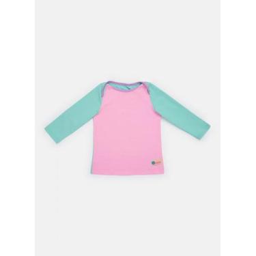 Imagem de Camiseta Bebê Menina Color Block Puket