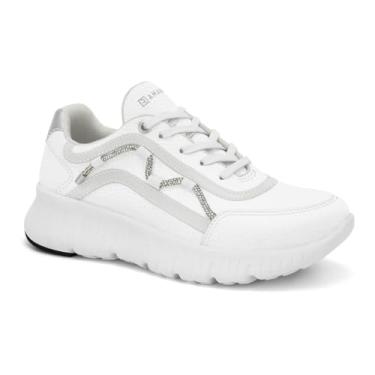 Imagem de Tênis Feminino Ramarim Casual Cano Curto Macio Original - Branco Off - 36