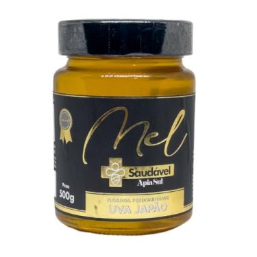 Imagem de Mel + Saudável ApiaSul Florada Uva do Japão 500g - Puro & 100% Natural