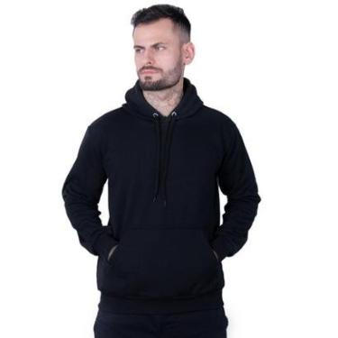 Imagem de Moletom Blusa de frio Masculina Fechada Bolso e Capuz-MV2-Masculino