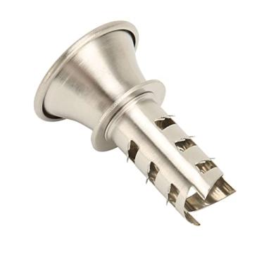 Imagem de Espremedor manual, parafuso manual, espremedor de aço inoxidável, extrator de suco de limão, espremedor manual de broca de limão 304 de aço inoxidável prateado engrossado para cozinha doméstica