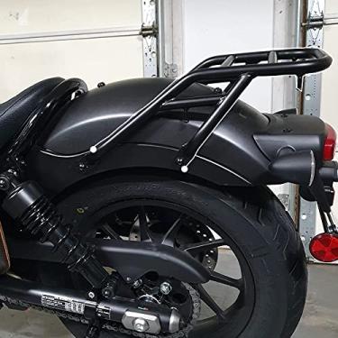 Imagem de Suporte adaptador de suporte de porta-malas de aço preto para motocicleta carenagem traseira para H-onda Rebel CMX 500 300 CMX500 CMX300 Rebel500 Rebel300 2017 2018 2019 2020 2021 2022 2023 (nº 1)
