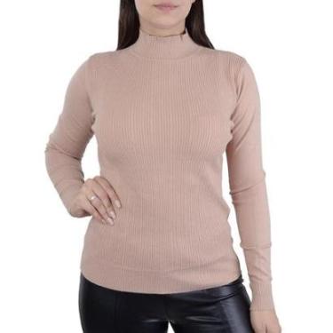 Imagem de Blusa Feminina Facinelli By Mooncity Tricot Rose - 651096-Feminino