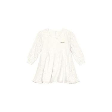 Imagem de Vestido Infantil Menina Manga Longa Em Laise Carinhoso-Feminino