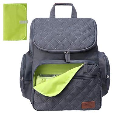 Imagem de Mochila maternidade Land Attic 2020 original a e (Cinza)