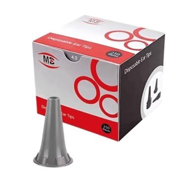 Imagem de 250 Espéculos Auriculares Para Otoscópio Tamanho 4,0 mm Md