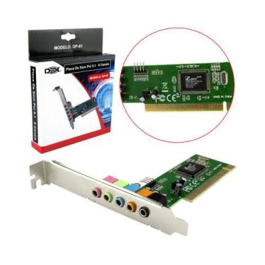 Imagem de Placa De Som Pci Com 5 Canais DP-61 - DEX, CMI8738/PCI-6CH