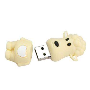Imagem de 8GB 12 animais simbólicos modelo Flash Drive USB 3.0 Drive Memory Stick Pen Drive Armazenamento de dados Zip Drive Jump Drive Flash Stick USB Stick USB Flash Drive - Ovelha