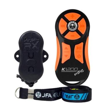 Imagem de Controle Longa Distância Jfa K1200 Preto E Laranja