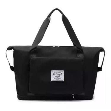 Imagem de Bolsa Grande Compartimento Extra Prova Água Viagem Dobrável - Dobravel