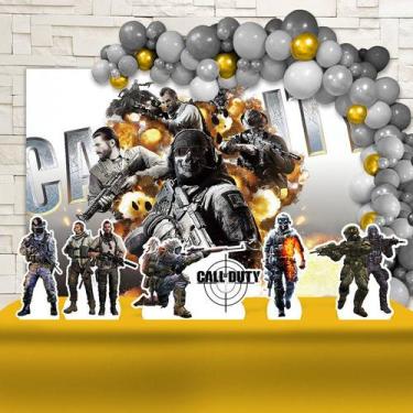 Imagem de Kit Festa Ouro Call of Duty - IMPAKTO VISUAL