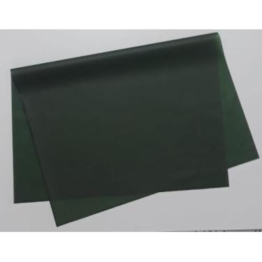 Imagem de Papel de seda 50x70 verde musgo 100% ac43 - pacote com 100 folhas - AR