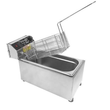 Imagem de Fritadeira Industrial Elétrica Master 4 L Aço Inox - Ipe Cozinhas
