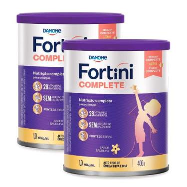 Imagem de Kit 2 Fortini Complete Sabor Baunilha 400g