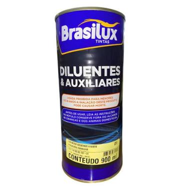 Imagem de Desengraxante Removedor Multiuso Limpeza Thinner Aguarrás 900ml - BRAS