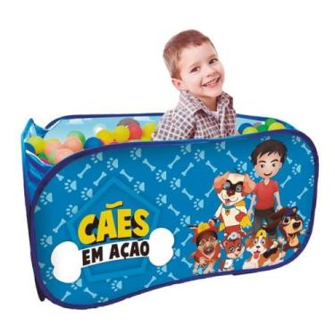 Imagem de Piscina Infantil sem Bolinhas Cães em Ação - Fabrincando Ideias