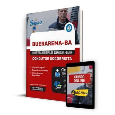 Imagem de Apostila Prefeitura de Buerarema BA 2024 Condutor Socorrista - Editora
