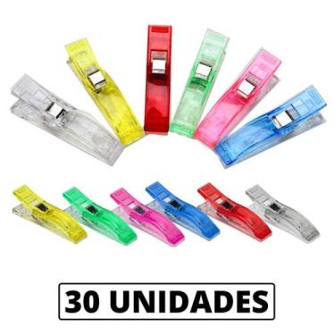 Imagem de Prendedor De Tecido Grande Para Patchwork - Alinhavar Costurar - Com 3
