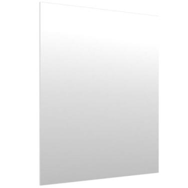 Imagem de Espelho Para Banheiro Com Painel 60x80 Alfa B06 Branco - Lyam Decor