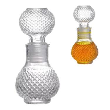 Imagem de Mini Garrafa Vidro Perfume Licor Artesanato Decoração 50ml - Freecom
