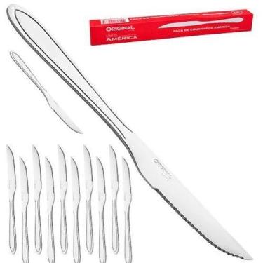 Imagem de Faca De Churrasco De Inox America Com 12 Unidades - Original Line 