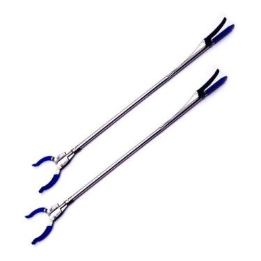 Imagem de Pegador De Objetos Em Metal Garra Mão Mecânica 91 Cm C/2 Pçs - IDEIA+P