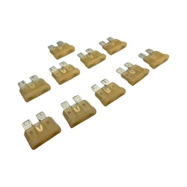 Imagem de Kit com 10 Fusíveis Lamina 25 Amperes - Original